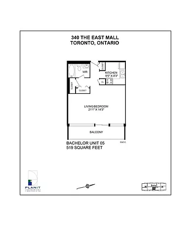 Floor plan 340-0605