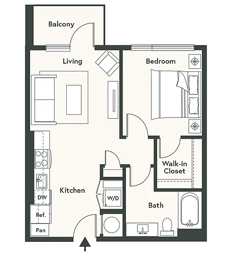Floor plan A8