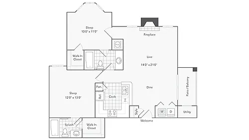 Floor plan Camden