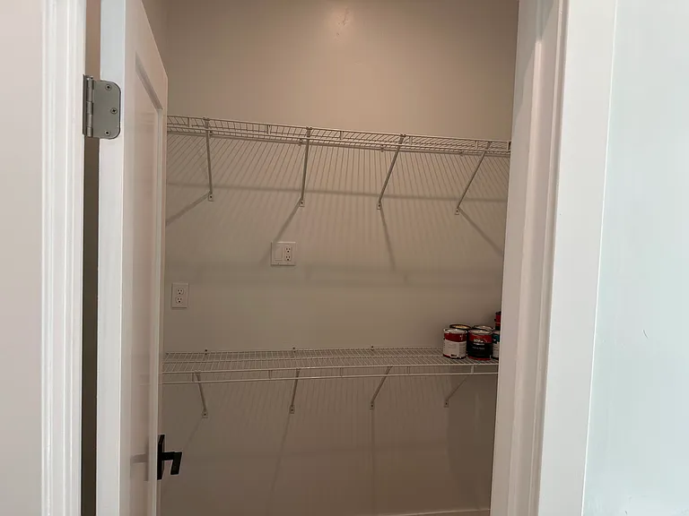 Walk-in closet for main bedroom