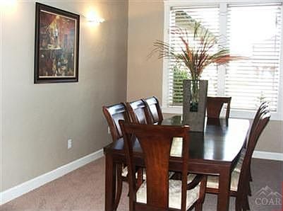 Formal dining area