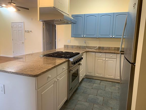 Viking stove and breakfast bar