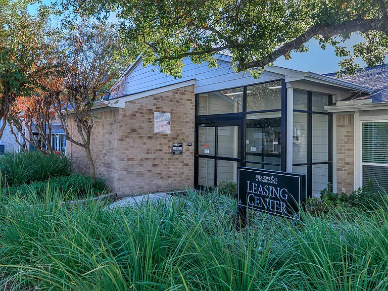 Leasing center building exterior