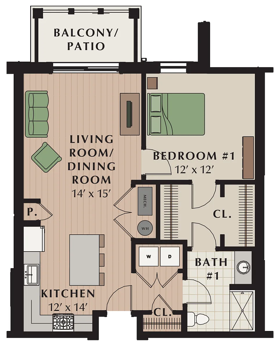 Floor plan Maui