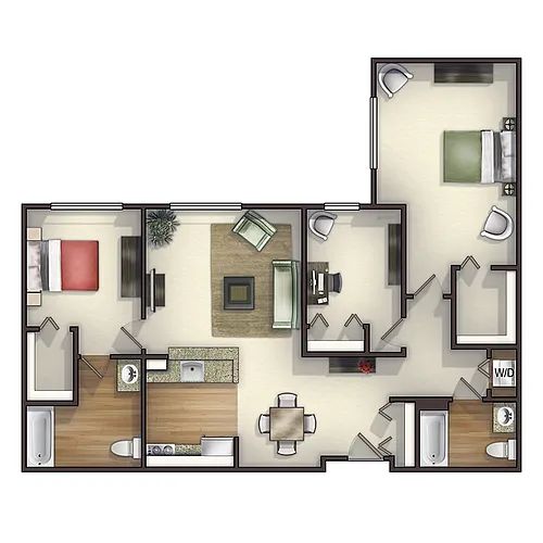 Floor plan Plan E