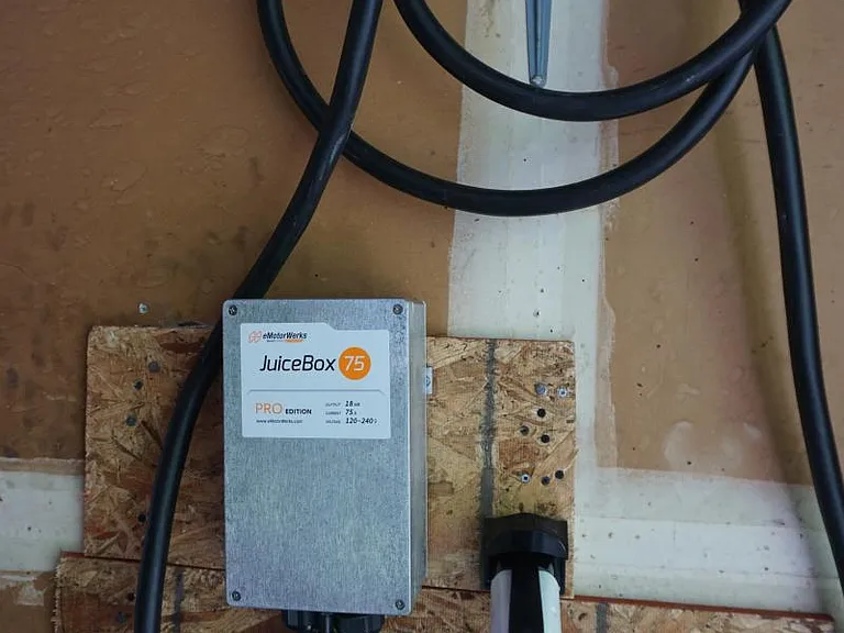 Electric Car Charging up to 50Amps