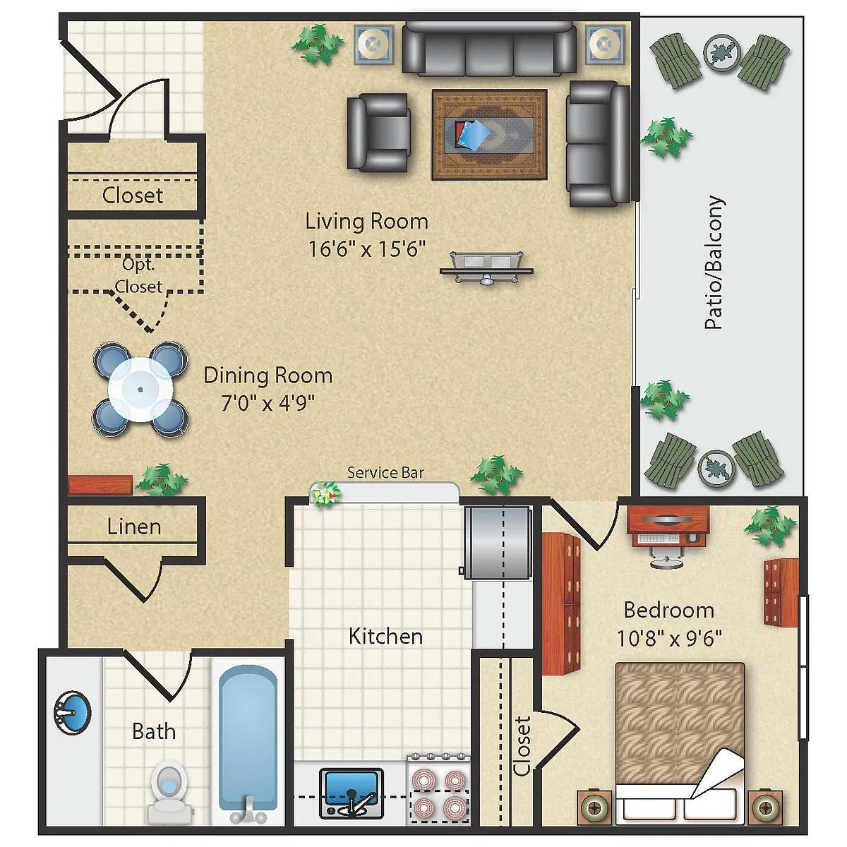 Floor plan Hopewell