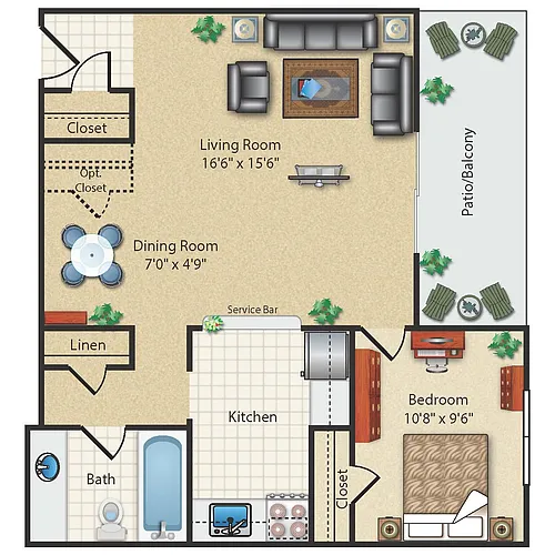 Floor plan Hopewell