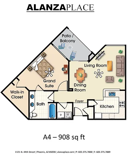 Floor plan Biltmore