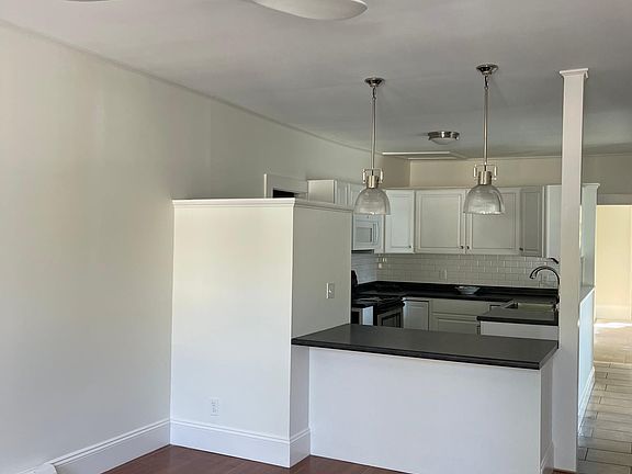 Living room and kitchen