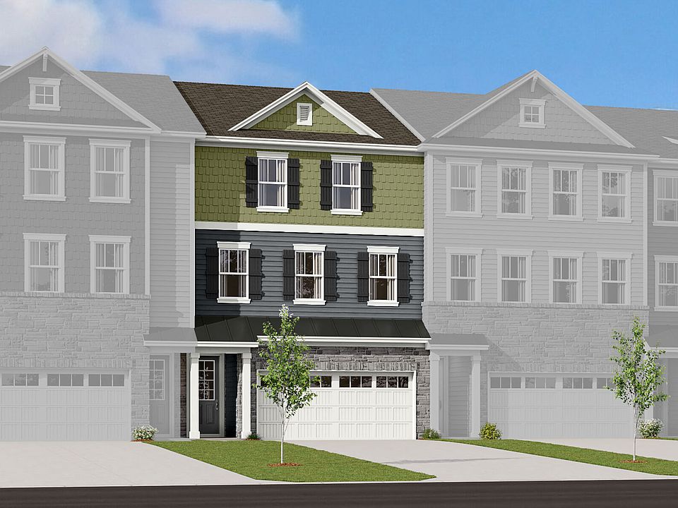 Hawthorne Craftsman Elevation rendering.