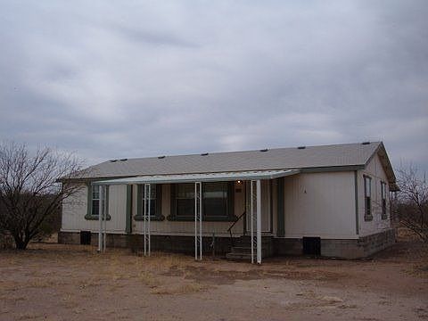 Front view of the home