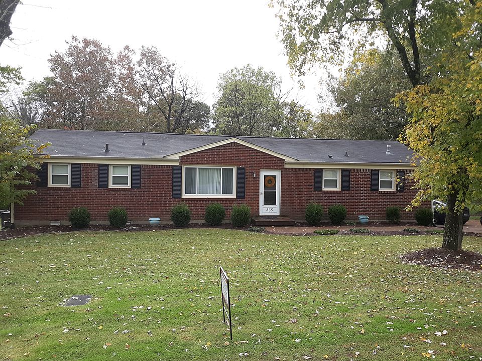 north face of 335 Dade Dr viewed from street