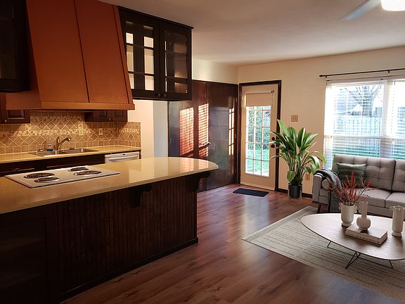 Virtual staging with living room furniture