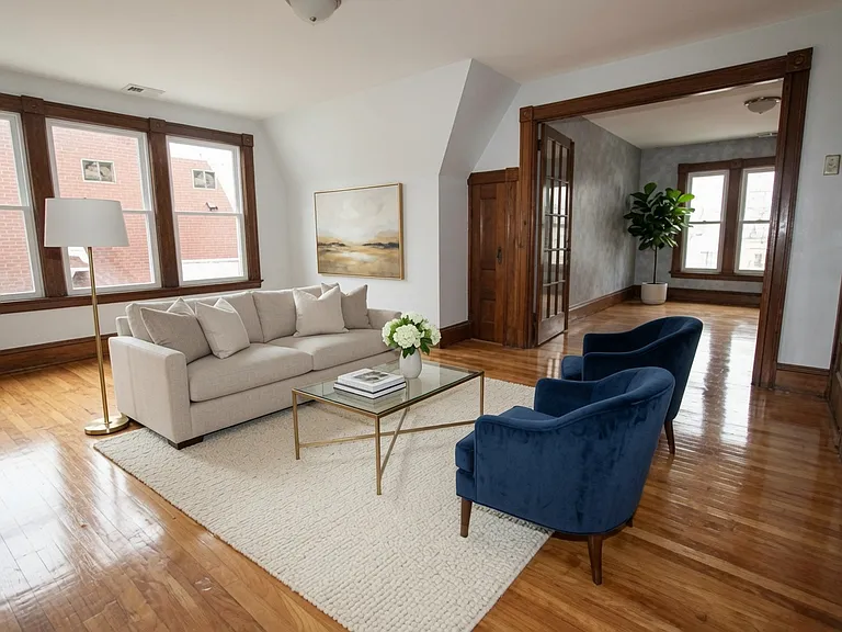 Living Room Virtually Staged for your Visualization.