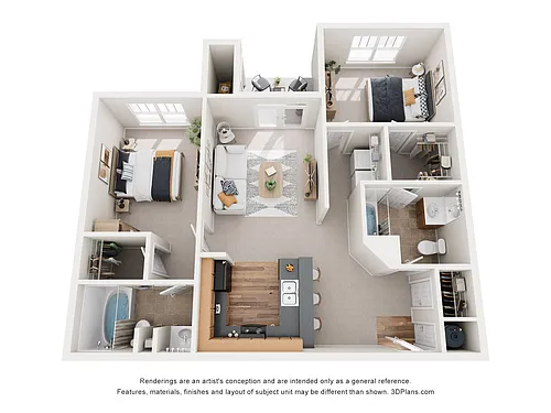 Floor plan The Villa