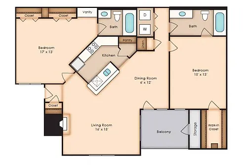Floor plan Arbor (B2)