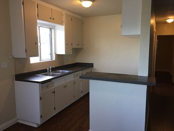 Kitchen view from living room/ dinning