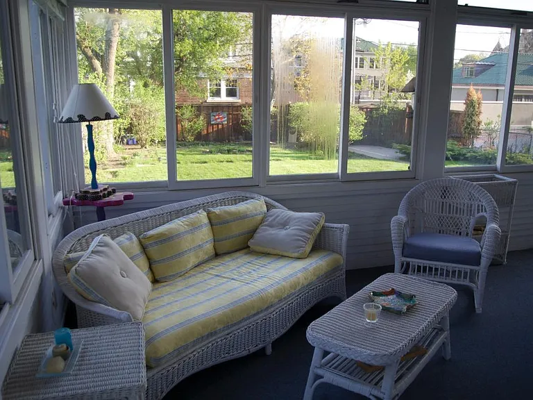 enclosed porch