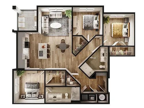 Floor plan C2