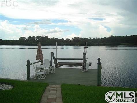 Enjoy the beautiful sunsets on your dock.