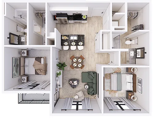 Floor plan Trace-2A