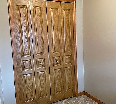 Foyer closet
