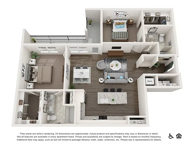 Floor plan B4