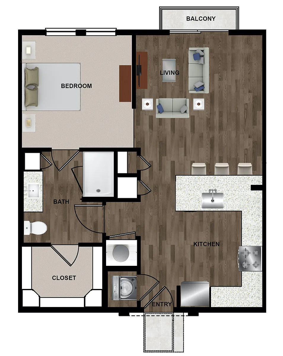 Floor plan Modernist | A3a