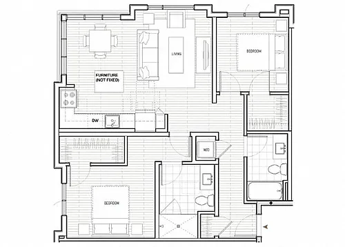 Floor plan B7