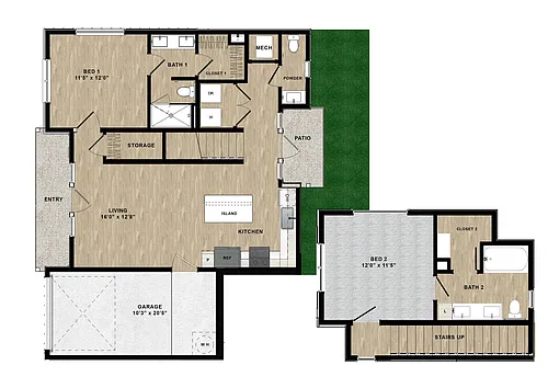 Floor plan B2