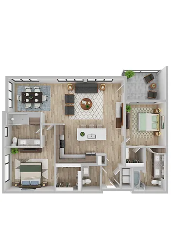 Floor plan B3