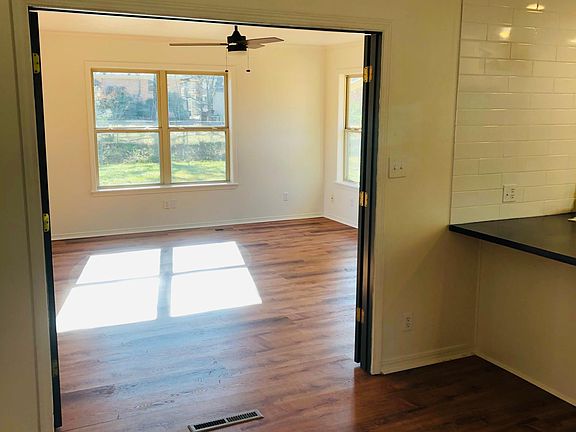 Sunroom adjacent to the kitchen