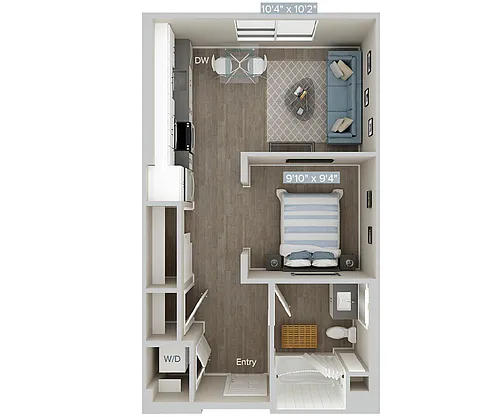 Floor plan Furnished-f-S1U-530