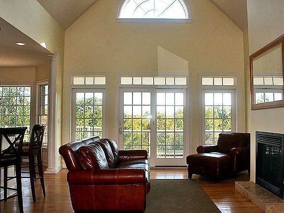 High Cathedral Ceilings in the Living Room
