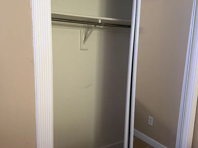 Master bedroom first closet