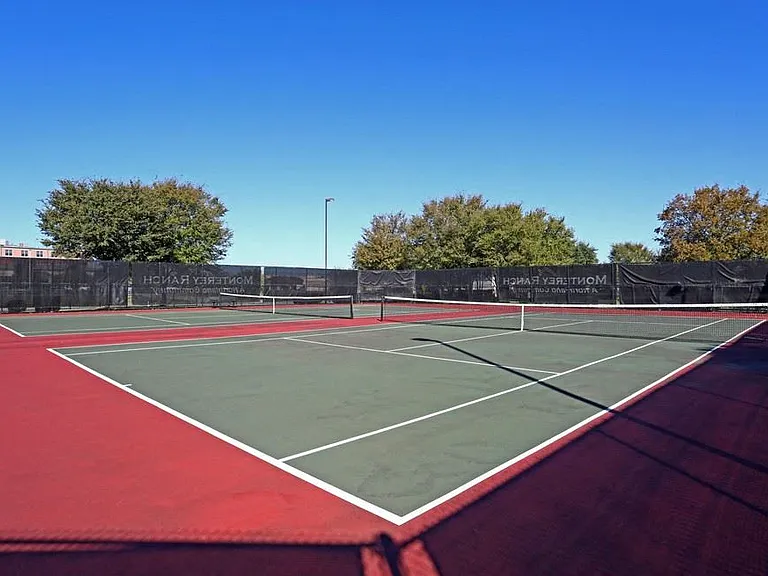 Tennis courts