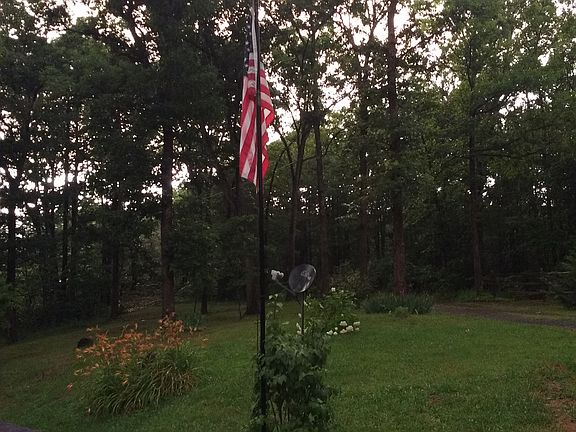 old glory in the country