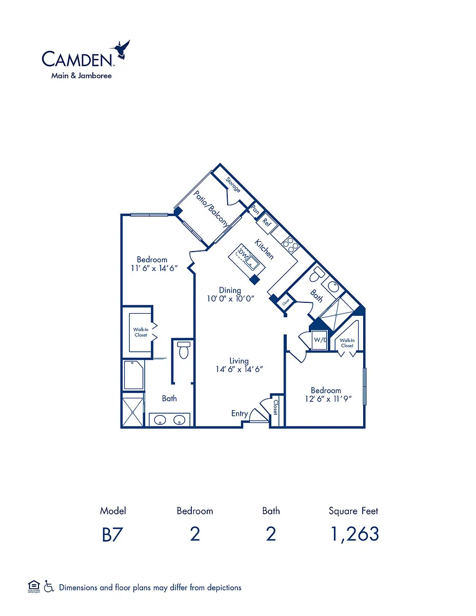 Floor plan B7