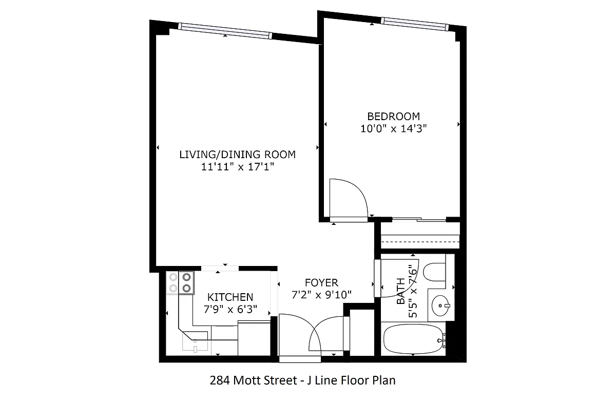 Building Photo - 284 Mott St #7J