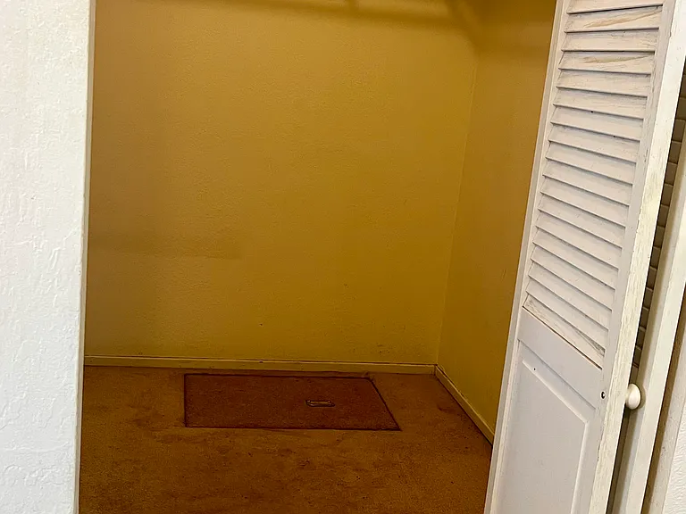Large primary bedroom walk-in closet