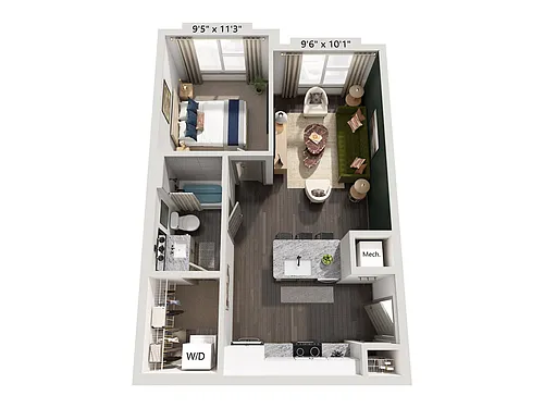 Floor plan A11
