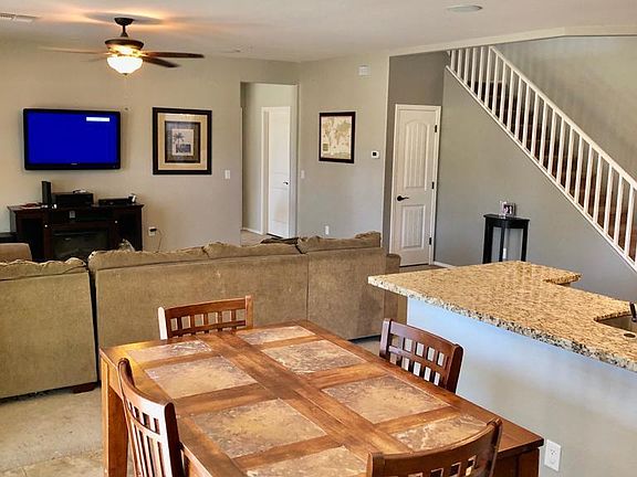 View of Family Room from Kitchen