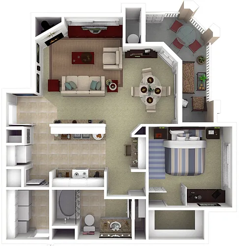 Floor plan Residence 3 Luxury