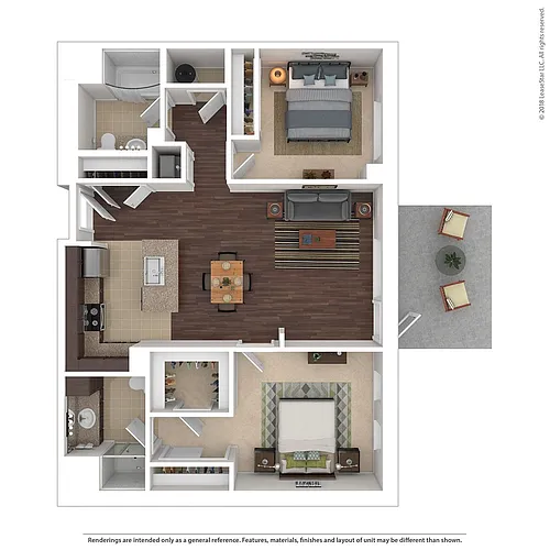 Floor plan B2