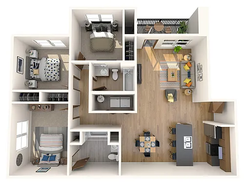 Floor plan 3 Bedroom