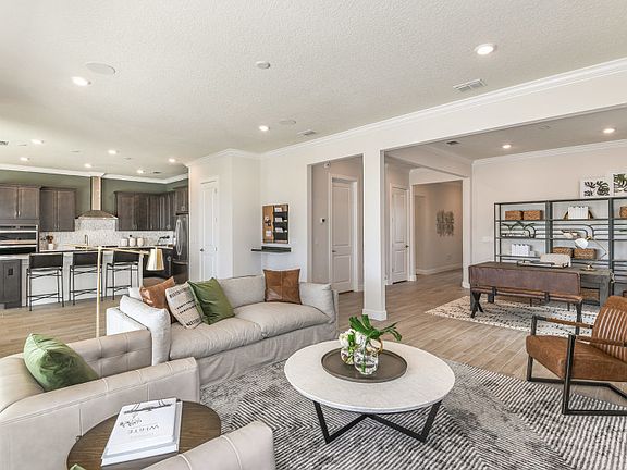 Open concept floorplan