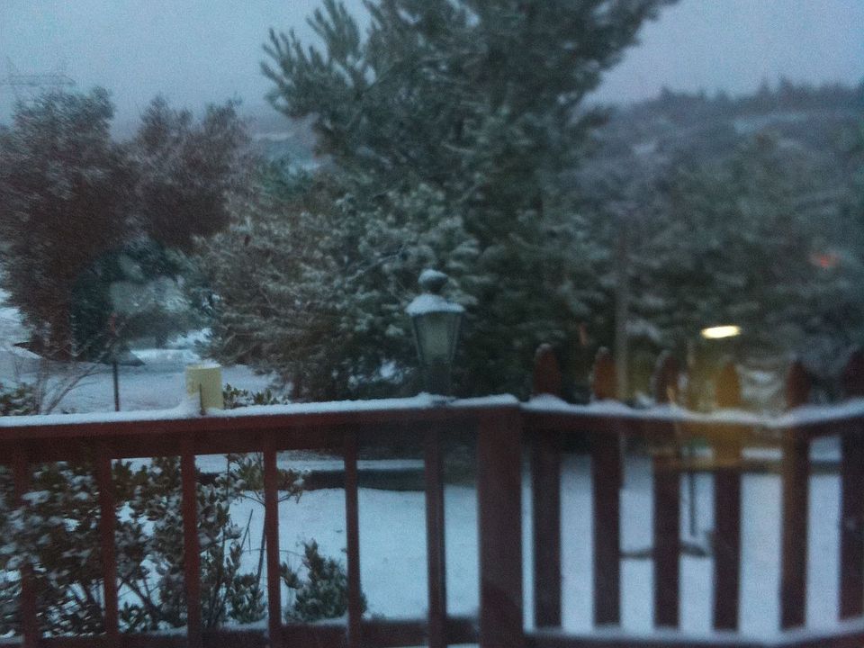 Winter on the deck