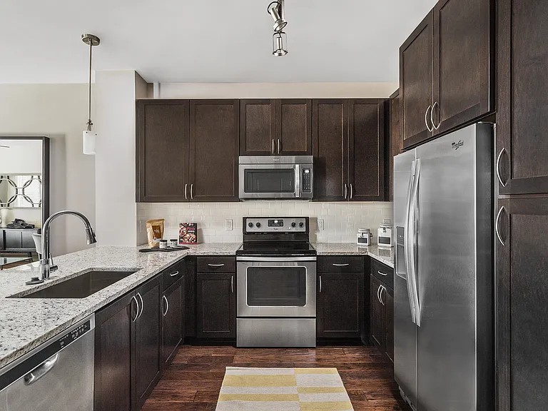Granite Countertops with Elegant Backsplash