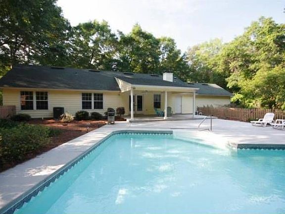 Pool and back of house